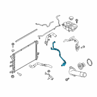 OEM Lincoln MKZ Tube Assembly Diagram - HP5Z-8A519-A