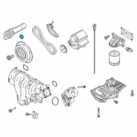 OEM Ford Transit Connect Oil Tube Gasket Diagram - 1S7G-6625-AA