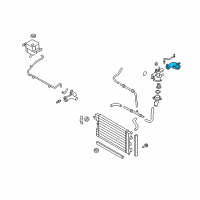 OEM Ford Freestyle Lower Hose Diagram - 5F9Z-8A507-BF