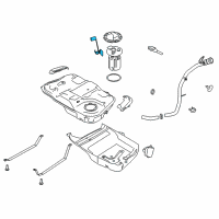 OEM Lincoln MKZ Fuel Gauge Sending Unit Diagram - DG9Z-9A299-M