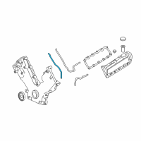 OEM Ford F-150 Front Cover Gasket Diagram - 3L3Z-6020-FA