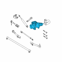 OEM Ford F-250 Super Duty Gear Assembly Diagram - 8C3Z-3504-CRM
