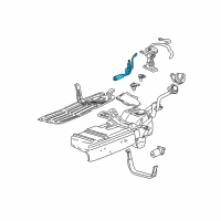 OEM Ford Explorer Sport Fuel Gauge Sending Unit Diagram - F77Z-9275-CA