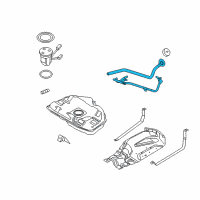 OEM Ford Fusion Pipe Assembly Diagram - 7E5Z-9034-C