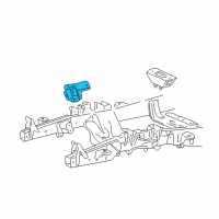 OEM Ford Expedition Front Mount Diagram - 2L1Z-6038-EB