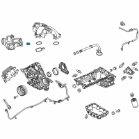 OEM Ford Manifold Gasket Diagram - BC3Z-9439-B