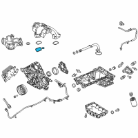 OEM Ford Manifold Gasket Diagram - BC3Z-9439-A