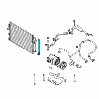 OEM Ford Focus Drier Diagram - AV6Z-19C836-A