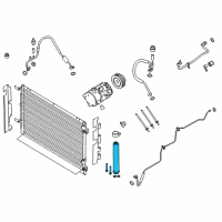 OEM Ford Mustang Drier Diagram - FR3Z-19C836-A