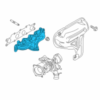 OEM Ford Fiesta Manifold Diagram - BM5Z-9431-A