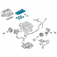 OEM Ford Intake Manifold Diagram - JL3Z-9424-B