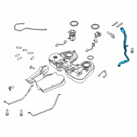OEM Ford Filler Pipe Diagram - BB5Z-9034-G