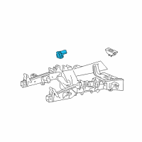 OEM Ford Expedition Engine Mount Bracket Diagram - 5L1Z6038CA