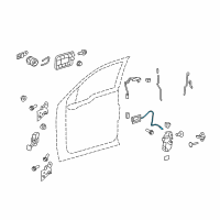 OEM Ford Cable Diagram - 9L3Z-63221A00-A