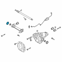 OEM Ford Expedition Axle Seal Diagram - AL3Z-4B416-A