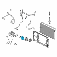OEM Ford Expedition Clutch Coil Diagram - 8L2Z-19D798-B