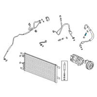 OEM Ford F-350 Super Duty Suction Line Diagram - LC3Z-19867-A