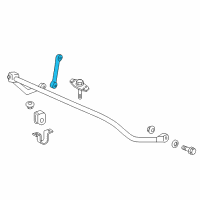OEM Ford Excursion Stabilizer Link Diagram - YC3Z-5K483-AA