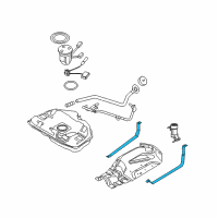 OEM Ford Fusion Support Strap Diagram - 7E5Z-9092-C