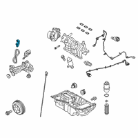 OEM Ford Edge Guide Diagram - FT4Z-6M256-A