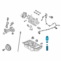 OEM Ford Fusion Filter Assembly Diagram - FT4Z-6A832-C