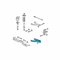 OEM Ford Expedition Trailing Arm Diagram - 6L1Z-5A649-AA