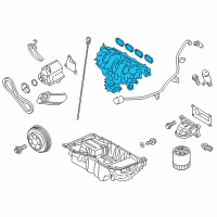 OEM Lincoln MKZ Intake Manifold Diagram - CJ5Z-9424-G