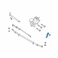 OEM Ford Pitman Arm Diagram - JC3Z-3590-A