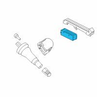 OEM Ford Expedition Ignition Immobilizer Module Diagram - F2GZ-15607-C