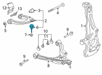 OEM Ford Bronco JOINT ASY - BALL Diagram - MB3Z-3050-A