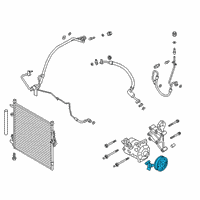OEM Ford Ranger Clutch Assembly Diagram - KB3Z-19D786-A