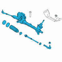 OEM Ford Transit Connect Gear Assembly Diagram - HV6Z-3504-EV
