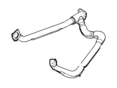 Ford 9C2Z-5246-B Exhaust Pipe