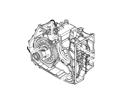 Ford 7T4Z-7005-A Transmission Case Assembly