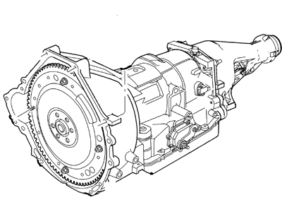 Ford 4L1Z-7000-CA Automatic Transmission Assembly