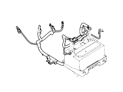 Ford 7L2Z-14300-AA Cable Assembly