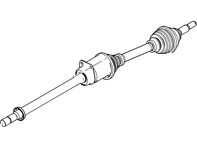 Ford BB5Z-3B436-R Front Axle Shaft