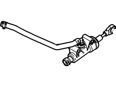 Ford 4R3Z-7A543-AA Master Cylinder Assembly