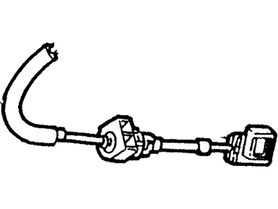 Ford F5TZ-7E395-A Selector Lever Control Cable Assembly