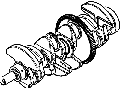 Ford FB5Z-6303-A Crankshaft