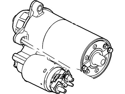Ford 9C2Z-11002-A Starter Motor Assembly