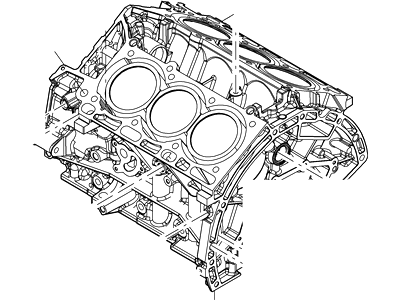 Ford AT4Z-6010-G Cylinder Block