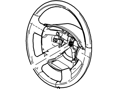 Ford 6L1Z-3600-AB Steering Wheel Assembly