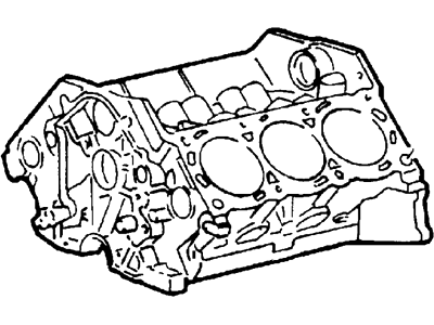 Ford F6DZ-6010-DF Cylinder Block