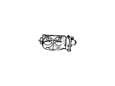 Ford 9C3Z-9E926-A Throttle Body And Motor Assy