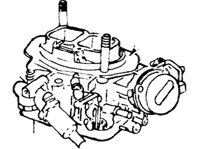 Ford E2FZ-9510-Z Carburettor Assembly