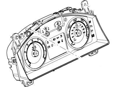 Ford 8E6Z-10849-MB Instrument Cluster