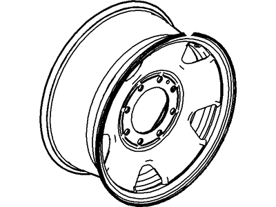 Ford 5C3Z-1015-JACP Wheel Assembly