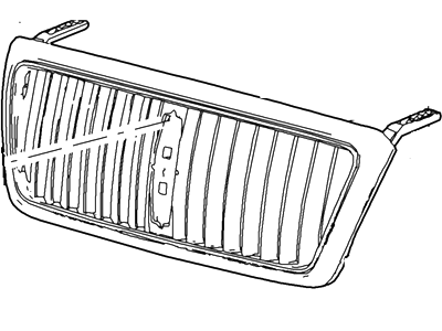Ford 6L3Z-8200-AA Grille Assembly - Radiator