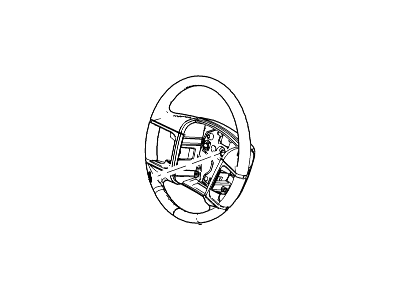 Ford 9L1Z-3600-KC Steering Wheel Assembly